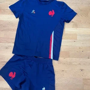 Blå Frankrike fotbollströja från Le Coq Sportif