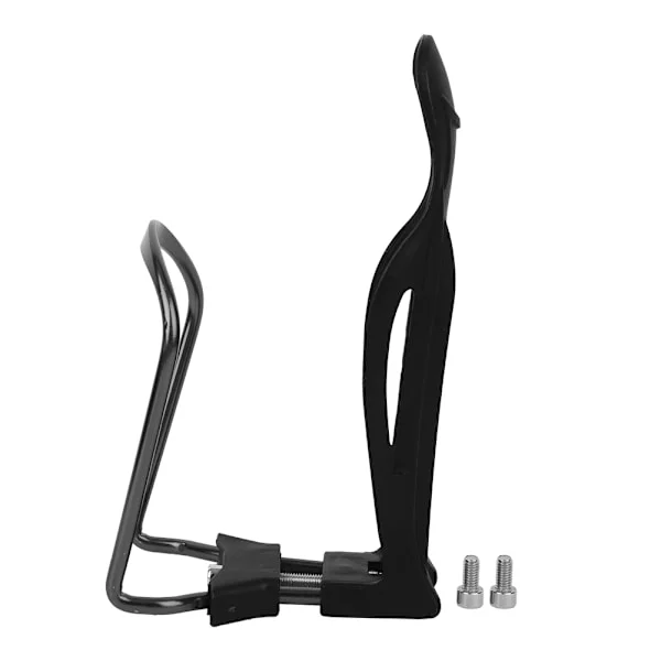 Aluminum Alloy Adjustable Bicycle Water Bottle Holder Bike Cycling Mount Holder Accessory Black