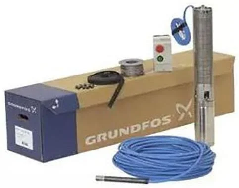 Grundfos SP 2A-18 Pumppaket med 80 m kabel, Vatten