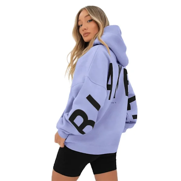 [RM]Blakely Hoodies Dame Genser Dame Hettegenser Langermet Genser Jumper Uformelle Topper Lys Lilla Lys Lilla{AZC} Lys Lilla Lys Lilla