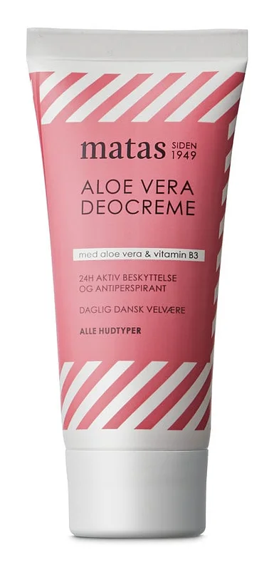 Matas Striber Aloe Vera Deocreme 50 ml, Parfumer & Dufte, Deodorant, Til Hende