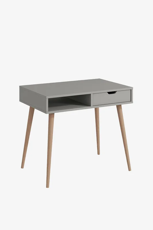 Hanah Home - Skrivbord Offer - Grå - Skrivbord - Från Homeroom