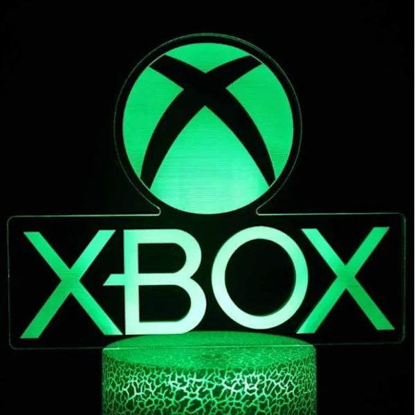 Kreativ Gave Spillerum Dekoration Natlampe Revnemodel Revnebase Xbox Revnebase Xbox Revnebase Xbox{EFY}