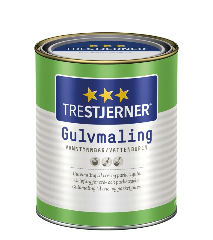 Trestjerner - Gulvmaling matt klar base 0.68l