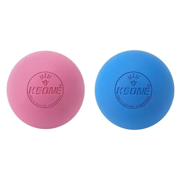 2x Hierontapallot 6,3 cm Faskiapallo Lacrosse-pallo Jooga Lihasten Rentoutuminen Kipujen Lievitys Fysioterapia