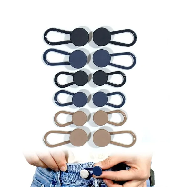 12 st knappförlängare för jeans, knappförlängare för jeans, knappförlängare för byxor, midjeförlängare för byxor_xx