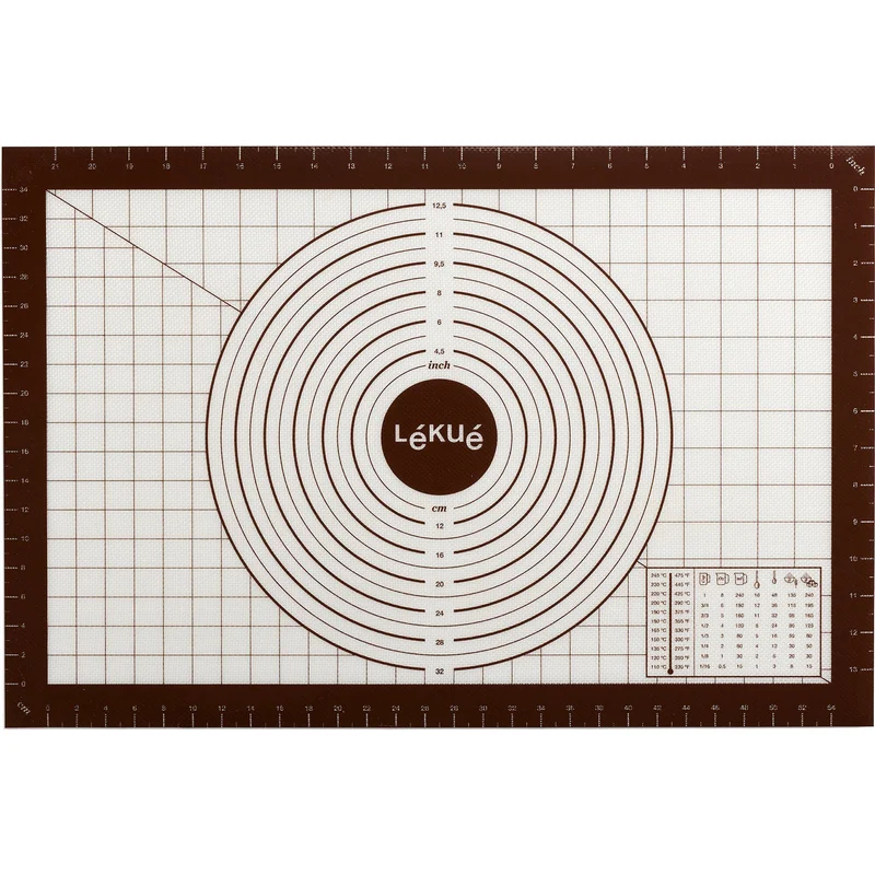 Lékué Bakmatta med måttlinjer 60cm x 40 cm | Bakning > Bakdukar > Bakmatta | Bagaren och Kocken