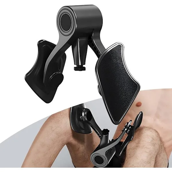 Thigh Toner Pelvic Floor Inner Thigh Trainer Strength Trainer for Women and Men Adjustable Strength Inner and Outer Thigh Trainer2-
