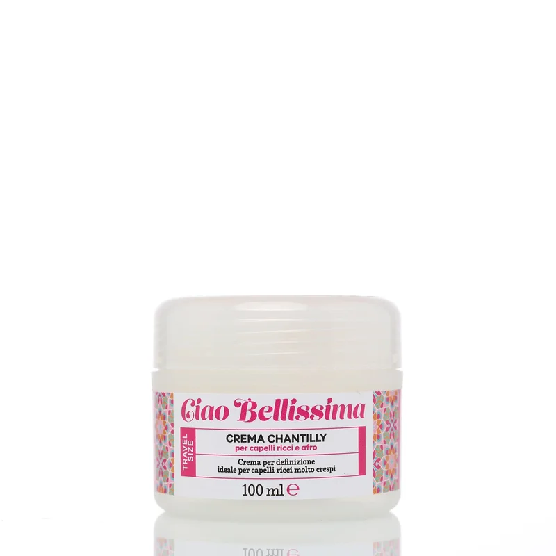 AFRORICCI Ciao Bellissima Crema Definizione Chantilly Per Capelli Ricci e Afro 100ml - Crema Capelli Styling & Finish