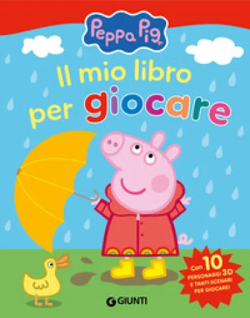 Il mio libro per giocare. Peppa Pig. Ediz. a colori. Con 10 personaggi 3D Silvia D'Achille