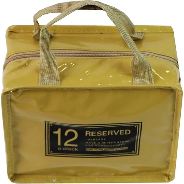 Lunchväska, Vattentät Isolerad Lunchväska Kvinnor Män Barn Återanvändbar Termisk Lunchlåda Snack Picknickväska Tote Mini Lunchbox Isväska för Skola 