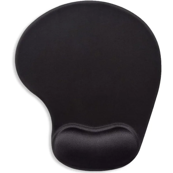 Musmatta, Ergonomisk musmatta med gel handledsstöd, marmormusmatta med Lycra-tyg, halkfri PU-bas för speldator, laptop, hem