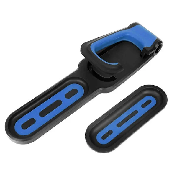 Vertical Bicycle Wall Hanger Easy Use Practical Bike Storage Rack Bicycle Wall Mount for Garage Black Blue