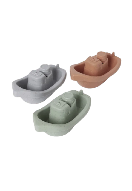 Koja Badleksak båt SIGGE, 3-pack Uteleksaker Blå ONESIZE