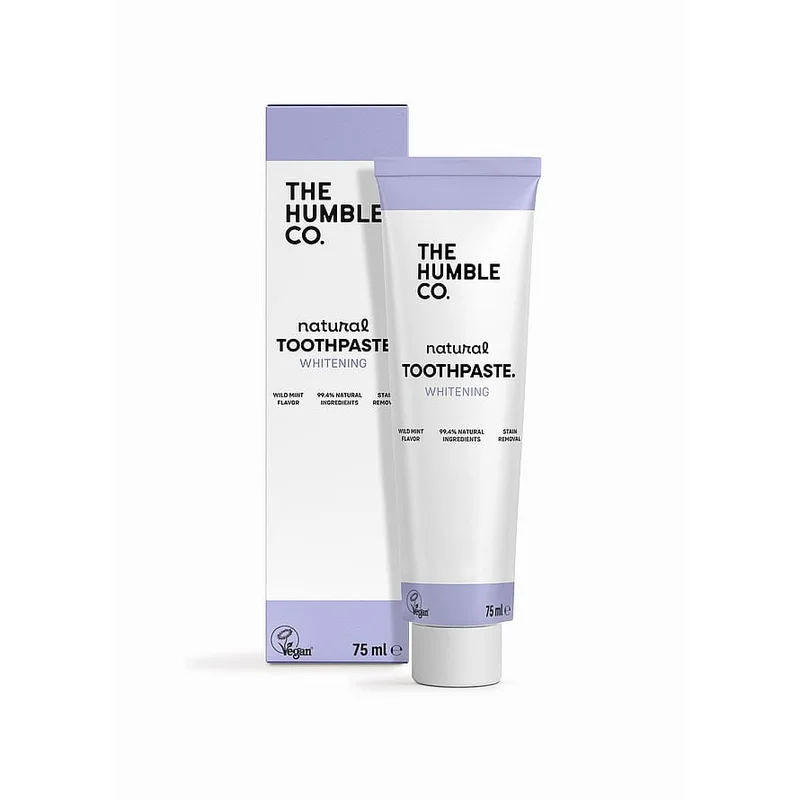 The Humble Co. Natural toothpaste, whitening Whitening 75 ml, Medicin & Pleje, Mund & Tandpleje, Tandpasta