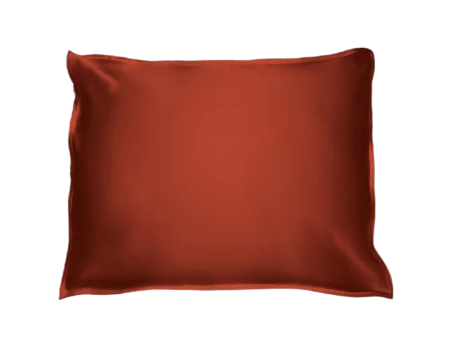 Ogland Silkesörngott Örngott Unisex Röd 50x60 cm