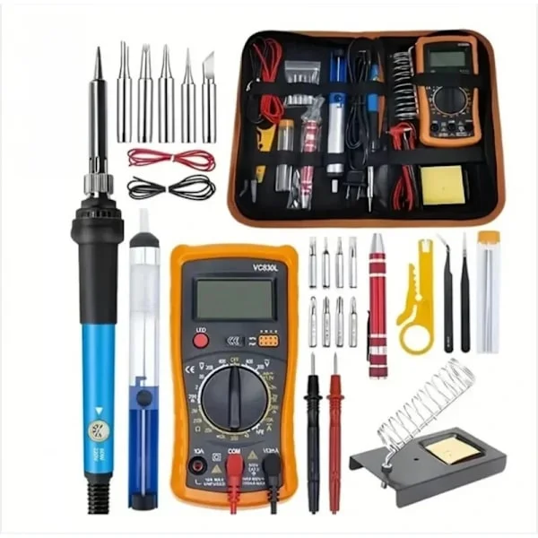 Digital Multimeter Multimeter 18-delars set Automatiskt område Digital Multimeter Pr[SE]