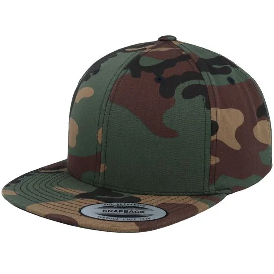 Yupoong - Camo snapback Lippis - Kids Camo Snapback @ Hatstore