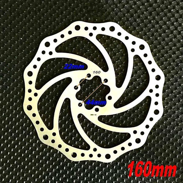 Mountainbike Bremseskive R6 140mm 160mm 180mm 203mm