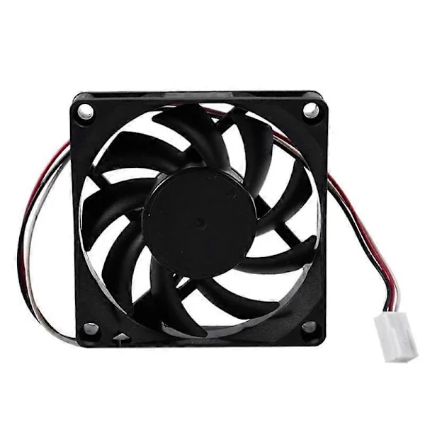 Datamaskin Kasse Kjølefan 3PIN 12V 7CM 70MM PC CPU Kjøling Kjølefan