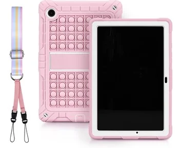 Andersson-KST-S2000 Pink - Kids Tablet Cover Samsung A8 10,5"-Nettbrettdeksel for barn til Samsung Tab A8 10,5"-Handheld Accessories-Deksler til 