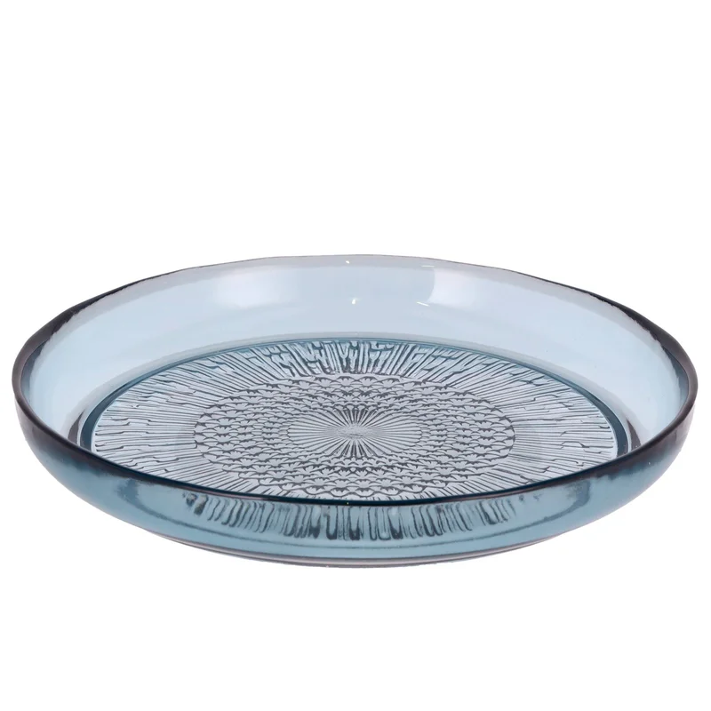 Bitz glastallrik 18 cm, blå | Dukning & Servering > Tallrikar | Bagaren och Kocken