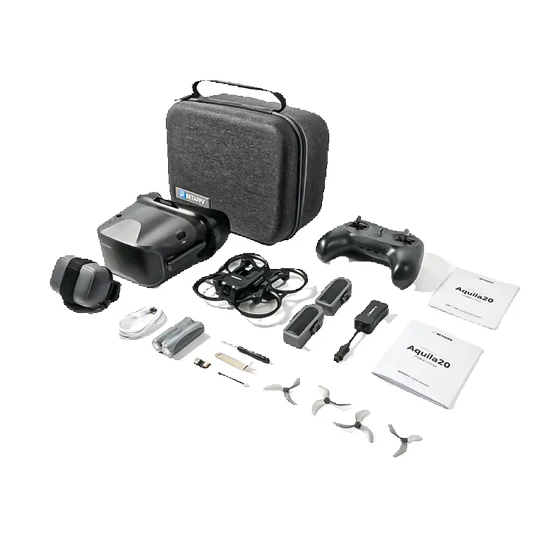 AliExpress - BETAFPV Aquila20 FPV Kit LiteRadio 4 S-Funk-Sender, komfortable VR04 FPV-Brille, beeindruckende 10 Minuten Flugzeit, RC FPV Quadcopter