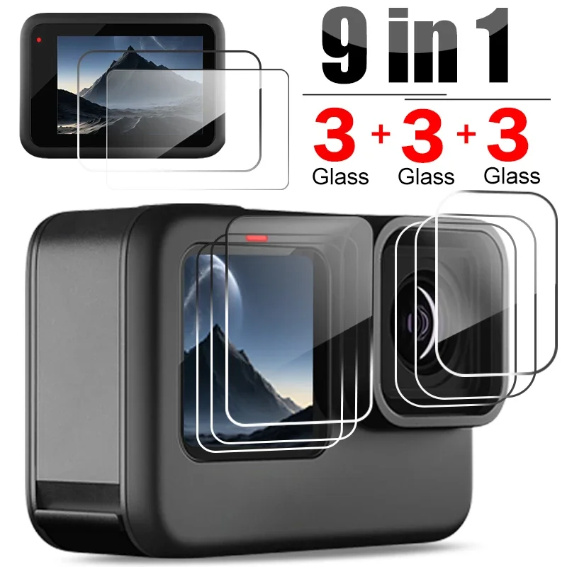 AliExpress - Glas für GoPro Hero 13 LCD-Bildschirm Objektivschutz Ultra-HD Gehärtetes Glas Kratzfeste Folie Zubehör für Gopro Hero 12 11 10