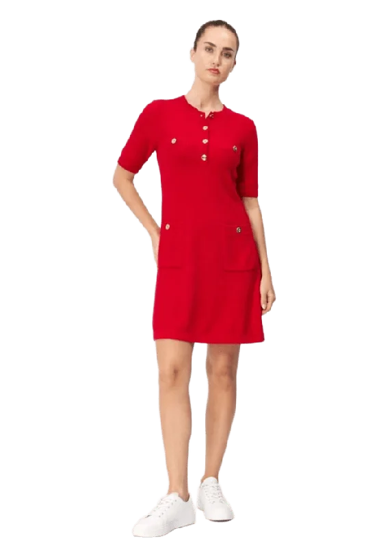 Jumperfabriken Roxanne Dress Klänningar Dam Röd XL