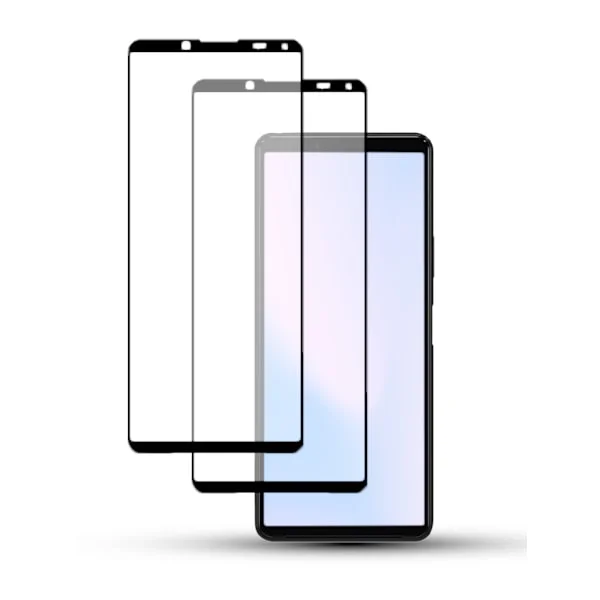 2-Pack SONY XPERIA 5 III Skärmskydd - Härdat Glas 9H - Super kvalitet 3D