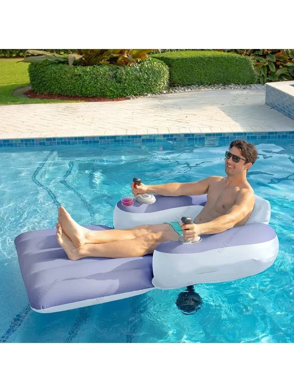AliExpress - Elektrischer Aufblasbarer Wassersitz, Schwimmender Loungesessel für Erwachsene zum Schwimmen & Wassersport (Ohne Antrieb)