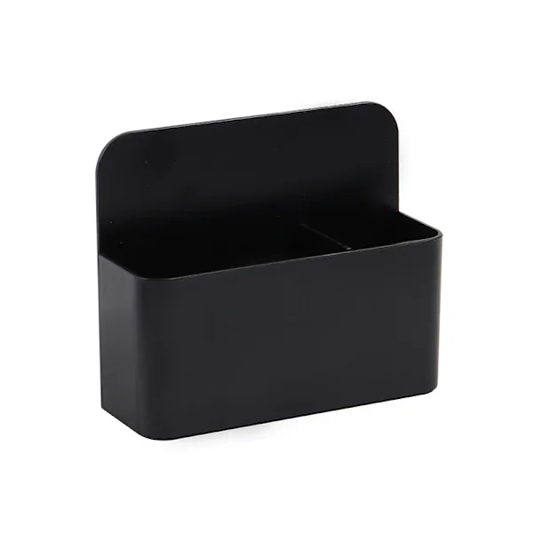 2 st Magnetiska Pennhållare med Avdelare, Magnetisk Markörhållare Magnetisk Pennhållare Organizer Kontorsmaterial för Kylskåp Whiteboard Skåp