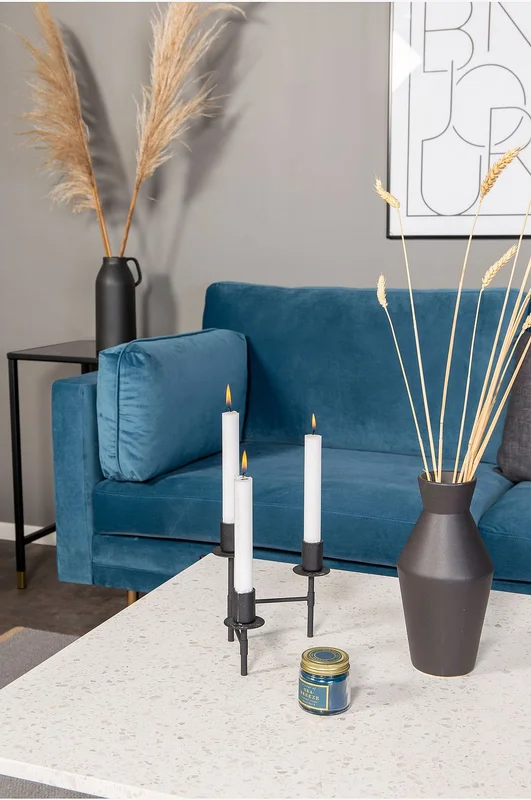 Venture Home - Sofa Boel, 3-pers. - Blå - 3-pers sofaer - Fra Homeroom