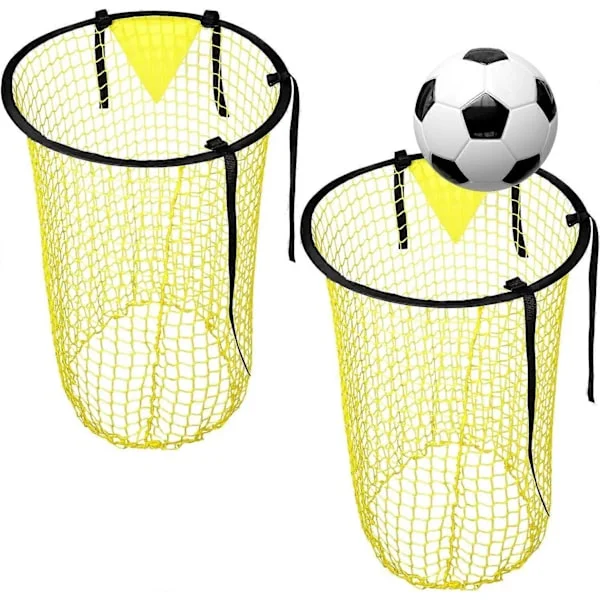 2-pack Top Bins Target Net för fotboll, Top Bins Mål för fotboll, Måltavla för fotbollsmål