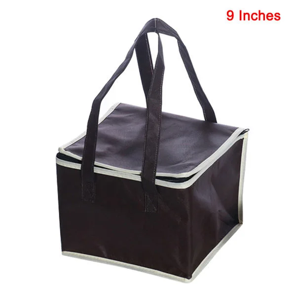 Pizza Bag Isolert Matoppbevaring Takeaway Fresh-Keeping Aluminiumsfolie Isolasjonspose Coff