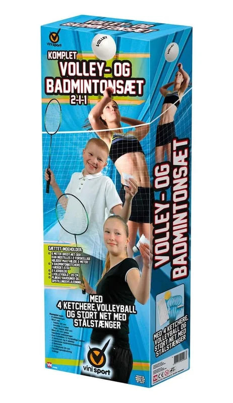 Vinisport Volleyball & Badminton sett