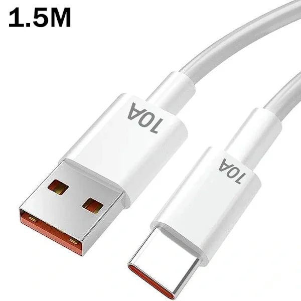 120W 4 porte USB PD mobiloplader USB nyt højhastighedsopladerdatakabel QC3.0 til Samsung Xiaomi 1,5M 10A kabel