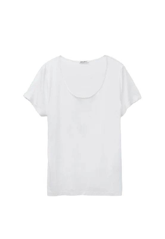Wera T-shirt i viskos FANNY T-shirts & toppar Vit L