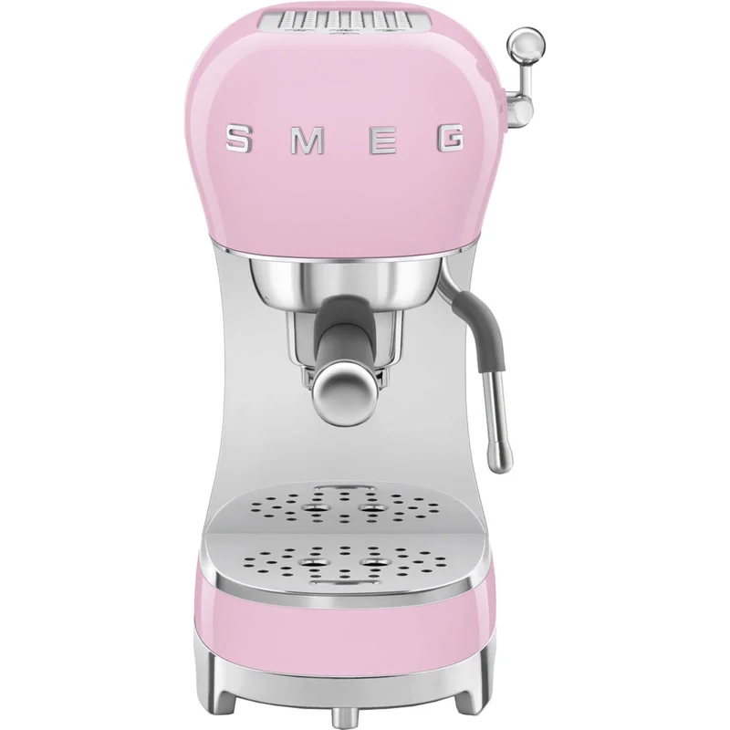 Smeg ECF02PKEU Espressomaskine, rosa | KitchenOne