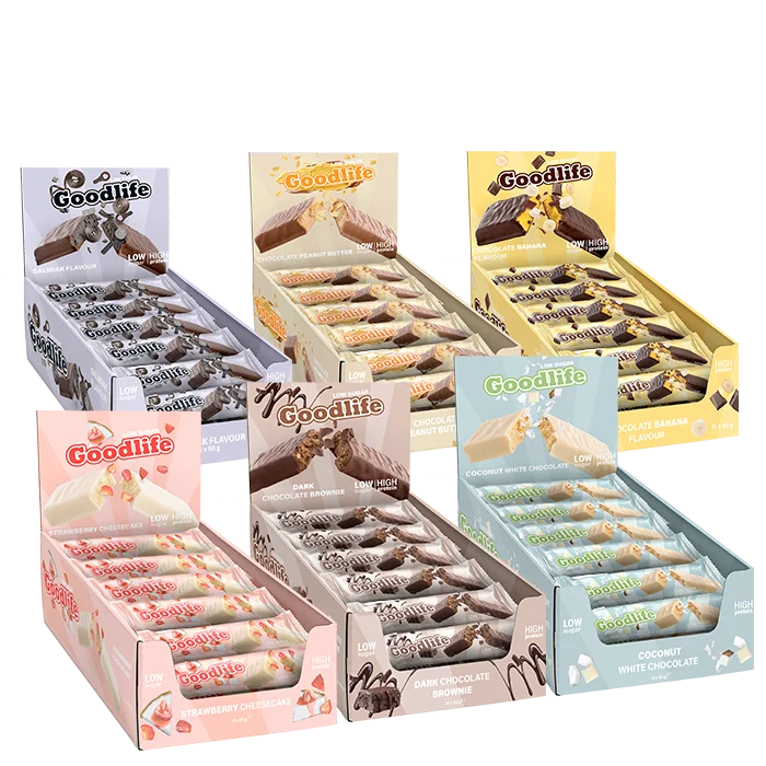 BIG BUY 90 x Low Sugar Protein Bar 50 g