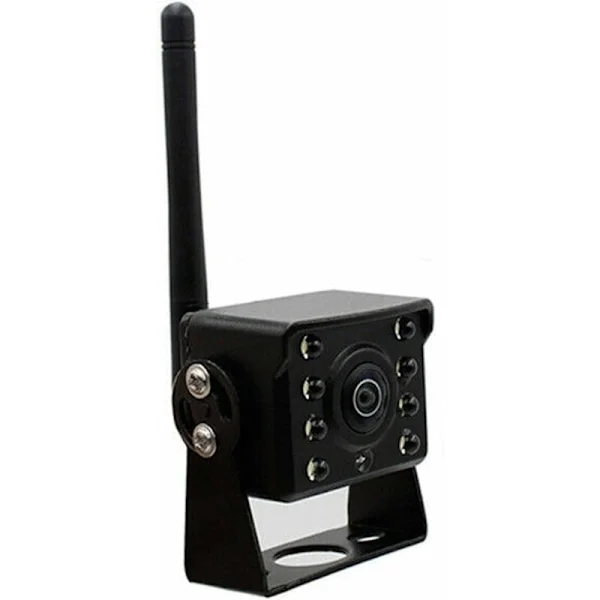 WiFi-kamera, trådlös WiFi-backkamera för bil lastbil buss 12V 36V bil LED HD mörkerseende backkamera, IP67 vattentät trådlös backkamera-XF14-