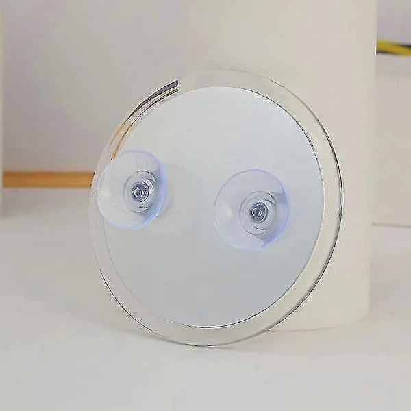 15x Magnifying Mirror Bathroom Mirror, Makeup Beauty Mirror Glass Cosmetic Mirror Round Mirror With Suction Cups Silver[co]