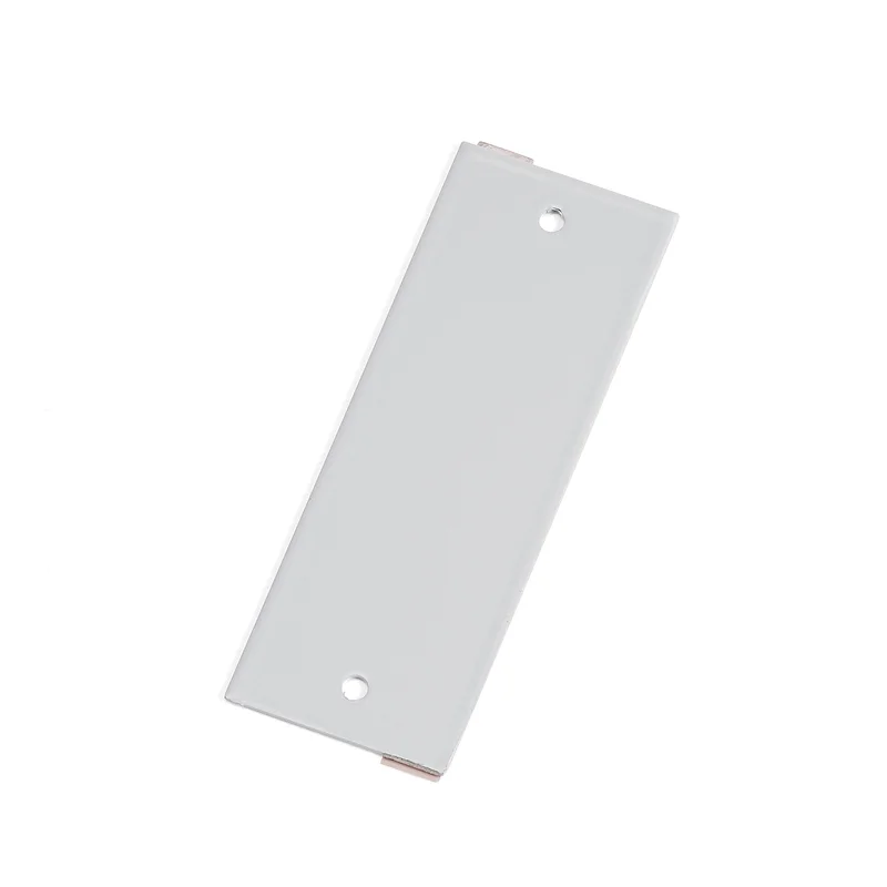 Cover upper front-venitlation, for clothes locker CLASSIC, with mechanical ventilation, 2-pack, ligh