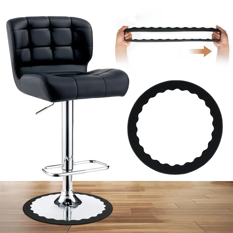 AliExpress - 1 Stück Barhocker-Beinschutzring, dehnbarer, rutschfester Stuhlbeinschutz aus Silikon, Stuhlfußstützen-Unterpolster schützen den Boden
