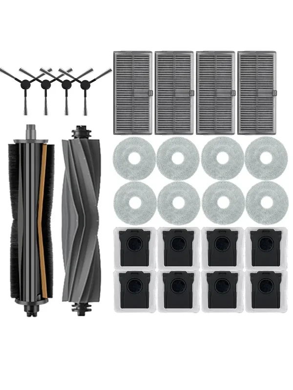 AliExpress - Pièces détachées pour aspirateur Dreame L40 Ultra AE / Dreame L40s Ultra CE / Dreame D20 Ultra : brosse principale, brosse latérale, 