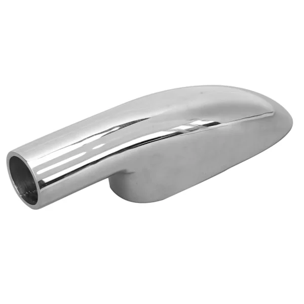 Båt rekkverk base rekkverk rustfritt stål 90 grader sølv for Yacht 25mm/0.98in
