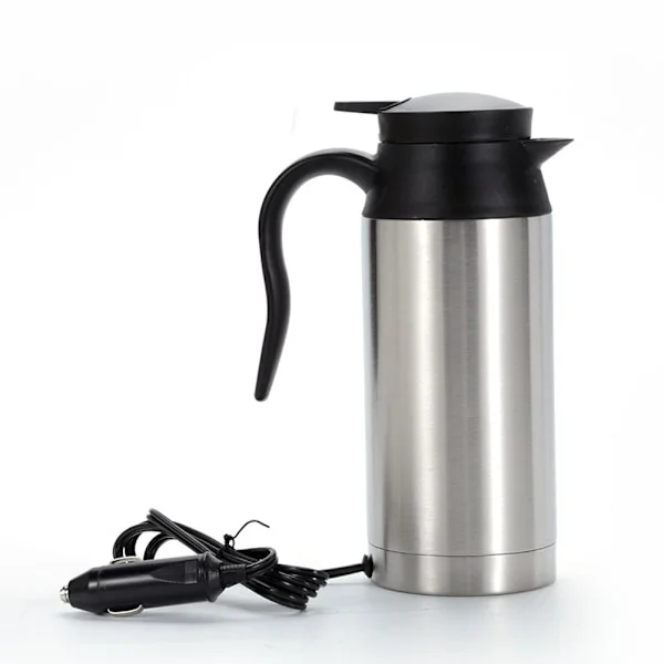Elkedel til bil 750ml 12v Bil Varevogn Lastbil Rejse Camping Udendørs 120w