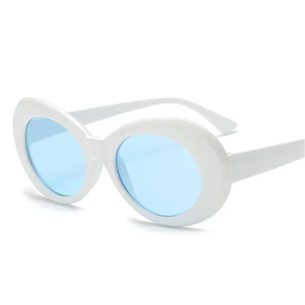 Nye briller Kurt Cobain briller ovale dame solbriller dame briller trendy vintage retro solbriller UV400 Gafas De Sol