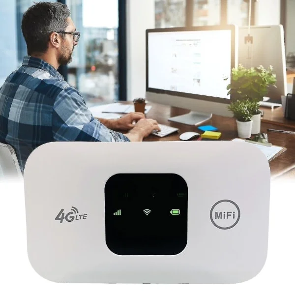 4G mobil hotspot, trådløs høghastighets internett-ruter bærbar lomme wifi, liten nettverks hotspot for bil utendørs-perfekt
