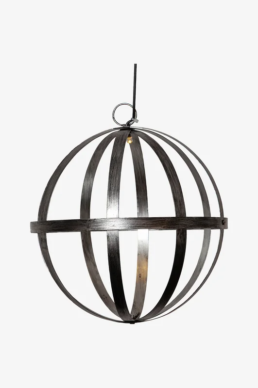 Jotex - Solcellsglob Astri 25 cm Silver - Köp Utebelysning hos Jotex